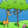 Giraffe Above A Free Puzzles Game