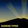 Sunrise Typer A Free Action Game