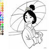 Play Mulan coloring