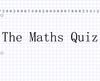 The Maths Quiz A Free Education Game