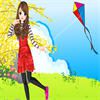 Play Flying Kite Girl