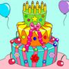 Birthday Cake Coloring Game