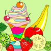 Play Ice-Cream Sundae Coloring Game