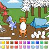 Color Games - Easter Dinosaurs A Free Customize Game