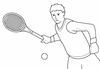 Play Racquet sports -1 Tennis