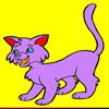 Play cute cat coloring game