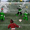 Santa`s footy challenge