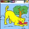 Play nice dog colorin game