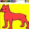 Play dog coloring game