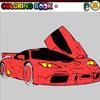 Play fast car coloring game