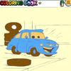 Play lovely car coloring game