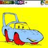 Play sweet car coloring game