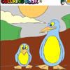 Play penguin coloring game