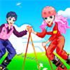 Play Grass Skiing Lovers Dress Up