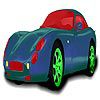 Play Fabulous Car coloring