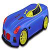 Play Great sports car coloring