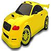 Play Enchanting car coloring