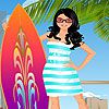 Play Surfer girl dress up