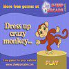 Play Dress up crazy monkey