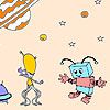 Play Robot and alien coloring