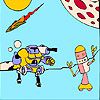 Play Robots coloring