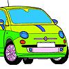 Play Mini Car Coloring