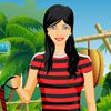 Play Kid with puppy dressup