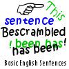 Play Bescrambled - Basic English Sentences