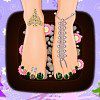 Christmas Time Pedicure A Free Customize Game