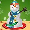 Christmas Snowman Cake