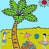 Play Palm  beach coloring