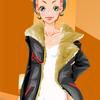 Play Feather Coat Dressup