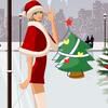 Decorate Xmas Postcard