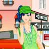 Play Green Girl On Street