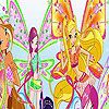 Play Butterfly girls hidden numbers