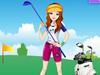 Play Golf girl dressup