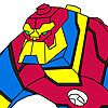 Play Super hero coloring