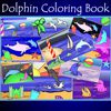 Play Dolphin Coloring Book