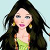 Play Cute model dress up game