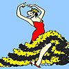 Play Great dancer coloring