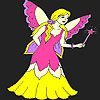 Play Lovely fairy coloring