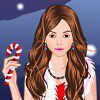 Play Candy`s Christmas Party Dress Up
