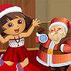 Play Dora with Santa Dressup