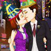 New Year`s Eve Kisses
