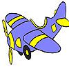 Play Falling aircraft coloring