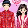 Play Valentine doll boy and girl
