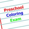 Preschool Coloring Exam