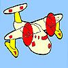Play Mini airplane coloring