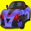 Play Super challenger car coloring