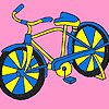 Play Racing bike coloring